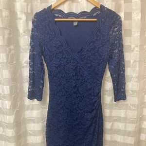 Blue Lace Dress